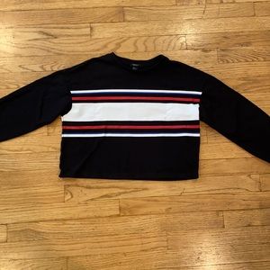 Forever 21 long sleeve crop top